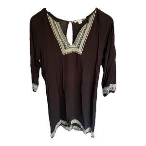 Lovestitch Black Tunic Size Medium